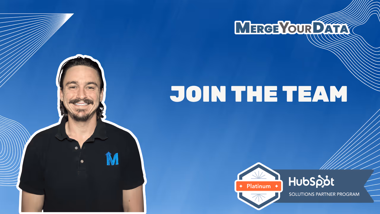 Join the MergeYourData team