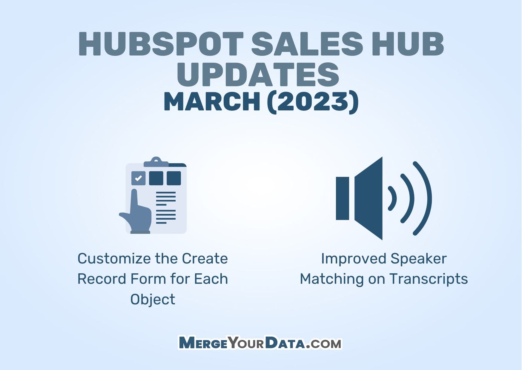 HubSpot Sales Hub Updates - March (2023)
